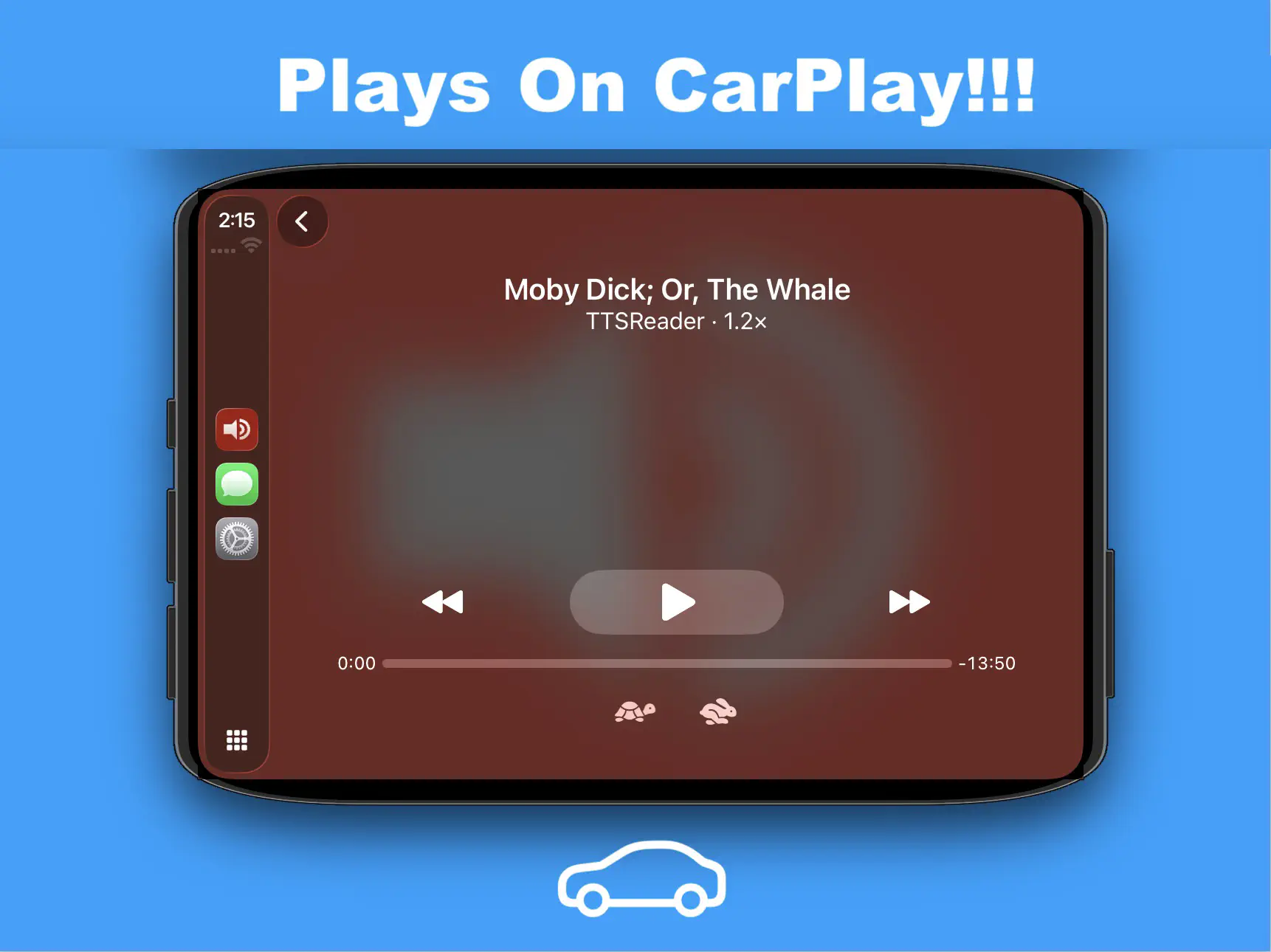 TTSReader on CarPlay