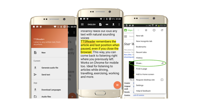 best pdf text to speech software android