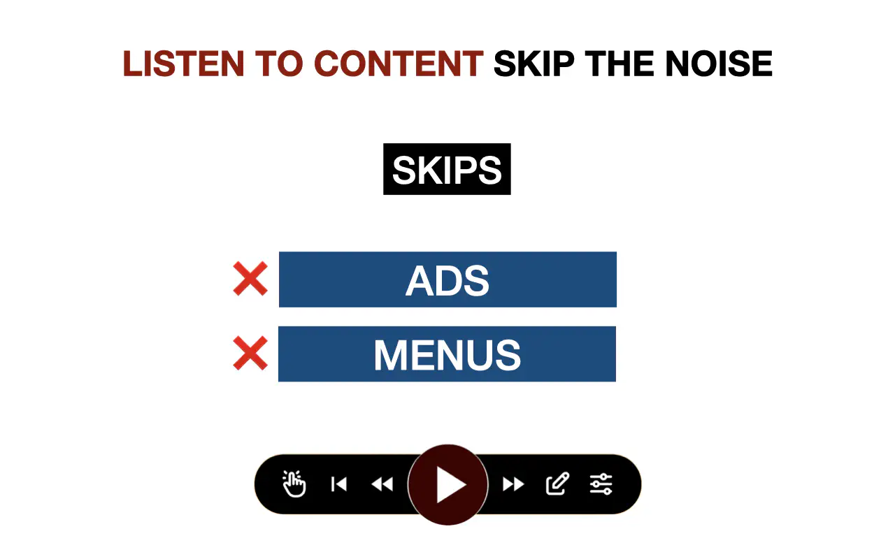 TTSReader Smart Filtering